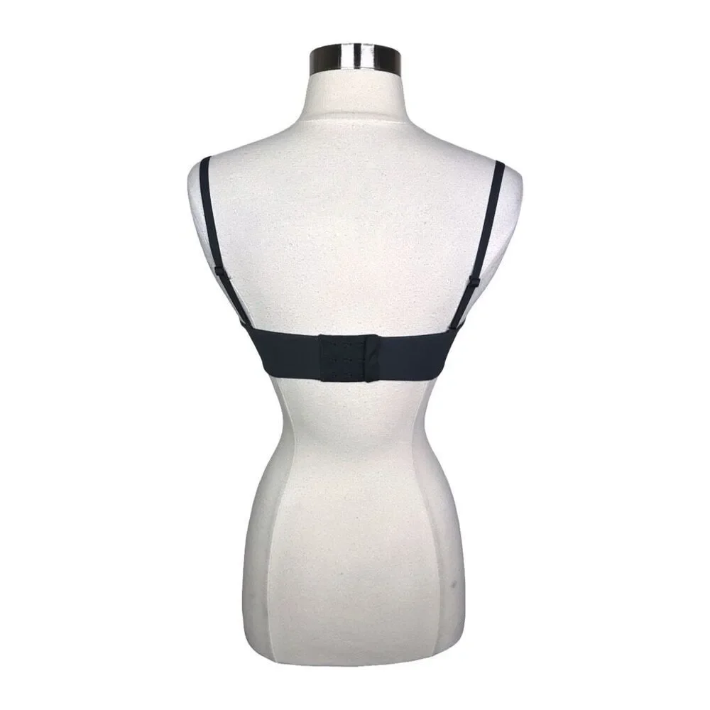SKIMS Fits Everybody Strapless Bra - Size 32B - Onyx - Picture 6 of 8